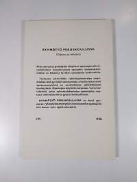 Ryhmätyö peruskoulussa