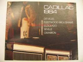 Cadillac 1984 myyntiesite