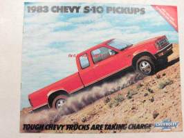 Chevrolet S-10 Pickups 1983 -myyntiesite