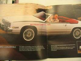 Cadillac 1984 myyntiesite