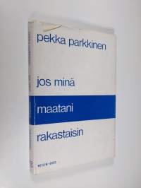 Jos minä maatani rakastaisin