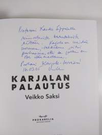 Karjalan palautus (tekijän omiste)