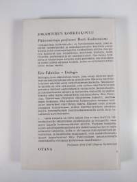 Etologia : Johdatus eläinten käyttäytymismallien tutkimukseen