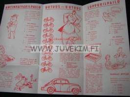 Suurarpa r.y. Voittoina Reunault ja 10 mopedia 1.10 -31.12.1955