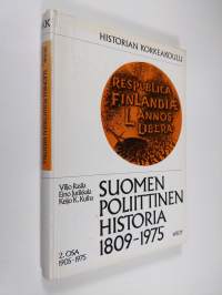 Suomen poliittinen historia 1809-1975 2 osa, Vuodet 1905-1975