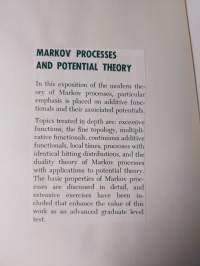 Markov processes and potential theory