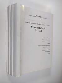 HRM-alan tulevaisuustutkimuksen laskelmia 31.1.1995 - Muuttujaryhmät A1 - A4 ; B1- B2 ; C1 - C2 ; D1- D2