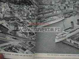 Auckland from the air -matkailuesite 1920-luvulta