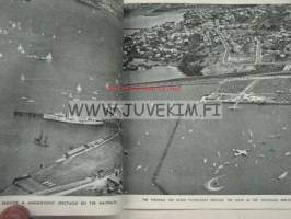 Auckland from the air -matkailuesite 1920-luvulta