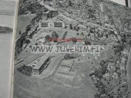 Auckland from the air -matkailuesite 1920-luvulta