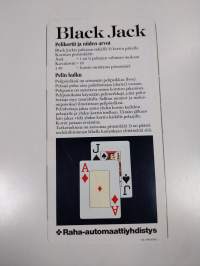 Black Jack peliohjeet