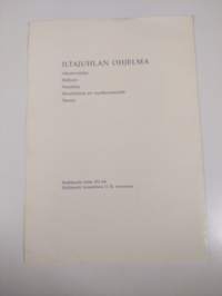 Oulunkylän yhteiskoulu 70v 1924-1994