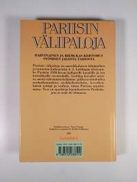 Pariisin välipaloja : Kaupunki makuelämyksinä