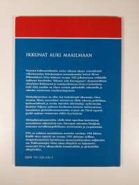 Ikkunat auki maailmaan : EVAn Suomi, EU ja Maailma -asennetutkimus 2006