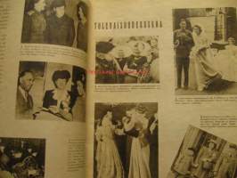 Hopeapeili 1945 Toukokuu, Liisa Siljander, mekkomuotia, Porvoon naisopisto, sinistä verta miksi kruunupäät kiinnostavat tavallista kuolevaista? Clementine Churchill