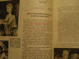 Hopeapeili 1945 Toukokuu, Liisa Siljander, mekkomuotia, Porvoon naisopisto, sinistä verta miksi kruunupäät kiinnostavat tavallista kuolevaista? Clementine Churchill