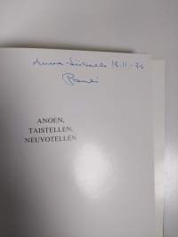 Anoen, taistellen, neuvotellen : veturimiesten ammattiyhdistystoiminnan kehitys vuoteen 1976 (signeerattu)