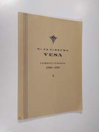 H. R. Y:n V.- ja U.-seura Vesan toimintakertomus vuosilta 1900-1930