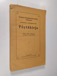 Suomen sosialidemokratisen puolueen seitsemännen edustajakokouksen pöytäkirja : kokous pidetty Helsingissä syyskuun 4-10 päivinä 1911 (lukematon)