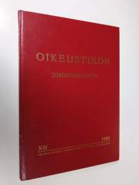 Oikeustiede- Jurisprudentia XIII 1980