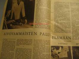 Suomen Kuvalehti 1947 nr 4   25.1.1947  Hirvinevan yhteisviljelmä Limingalla.