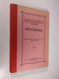 Suomen sosialidemokratisen puolueen kuudennen edustajakokouksen pöytäkirja : kokous pidetty Kotkassa 8-13 p:nä syyskuuta 1909