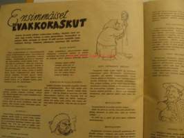 Suomen Kuvalehti 1947 nr 4   25.1.1947  Hirvinevan yhteisviljelmä Limingalla.