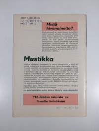 Tee 1973 : 4 : terveiden elämäntapojen edistämistoiminnan yhteislehti