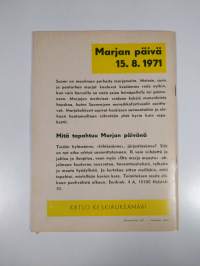 Tee 1971 : 3 : terveiden elämäntapojen edistämistoiminnan yhteislehti