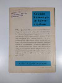 Tee 1972 : 1 : terveiden elämäntapojen edistämistoiminnan yhteislehti