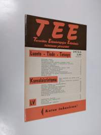 Tee 1975 : 6 : terveiden elämäntapojen edistämistoiminnan yhteislehti