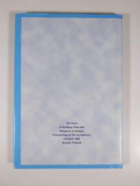 100 years of epilepsy care and research in Kuopio : proceedings of the symposium 3-5 April 1998 Kuopio, Finland