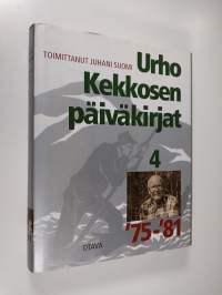 Urho Kekkosen päiväkirjat 4, 1975-81 (ERINOMAINEN)