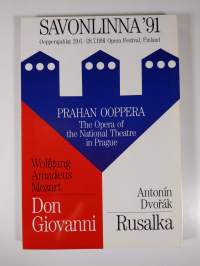 Savonlinnan oopperajuhlat 1991 = Savonlinna Opera Festival 29.6.-28.7.1991