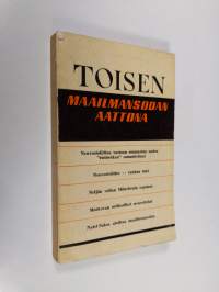 Toisen maailmansodan aattona 1933-1939 : ulkopoliittinen tutkielma