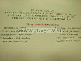 Mariehamns stads historia 1911-1961