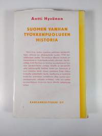 Suomen vanhan työväenpuolueen historia