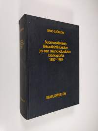 Suomenkielisen rikoskirjallisuuden ja sen reuna-alueiden bibliografia 1857-1989 (signeerattu, numeroitu)