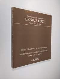 Genius Loci : Otto-I. Meurmanin 90-vuotisjuhlakirja = in commemoration of the 90th birthday of Otto-I. Meurman 4.6.1980 : Asemakaava ja kaupunki = town and its plan
