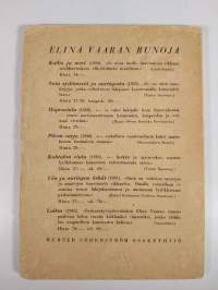 Äiti ja lapsi : valikoima runoja