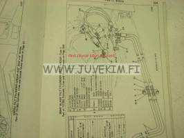 Caterpillar 7A &amp; 7S Bulldozers serial numbers 30F1094 to 30F1378. 49K1 to 49K969 parts book -varaosaluettelo englanniksi