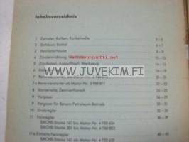Sachs Stamo 161, 201 Ersatzteile-Liste nr 431.6/6 -varaosaluettelo