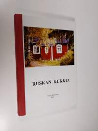 Ruskan kukkia (signeerattu, tekijän omiste)