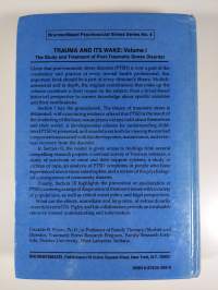 Trauma and Its Wake - vol. 1 : The study and treatment of post-traumatic stress disorder
