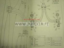 Caterpillar No. 7 Ripper parts book (serial numbers 83G1 -up) -repijä varaosaluettelo