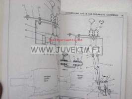 Caterpillar 140 &amp; 143 Hydraulic Controls serial numbers 18X1-up parts book -varaosaluettelo