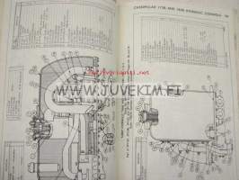 Caterpillar 173B &amp; 183B Hydraulic controls (serial numbers 59P1-up, 60P -up) parts book -varaosaluettelo