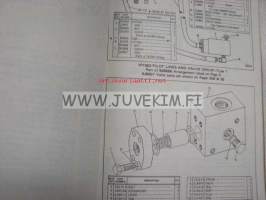 Caterpillar 173B &amp; 183B Hydraulic controls (serial numbers 59P1-up, 60P -up) parts book -varaosaluettelo