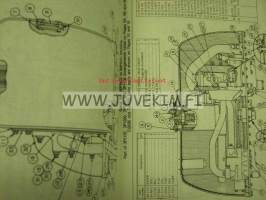 Caterpillar 173B &amp; 183B Hydraulic controls (serial numbers 59P1-up, 60P -up) parts book -varaosaluettelo