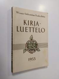 Werner Söderström osakeyhtiön kirjaluettelo tammikuussa 1955